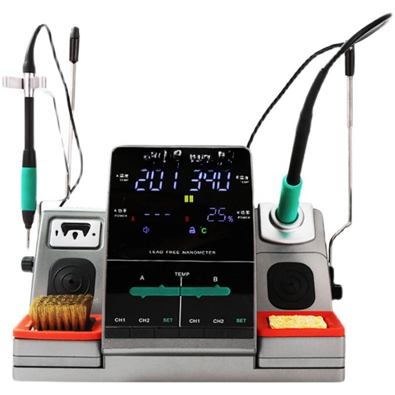 ナノ溶接テーブル、C210はんだごてヘッド、C115ダブルス - C115 Nano Soldering Iron Station のレビューと価格