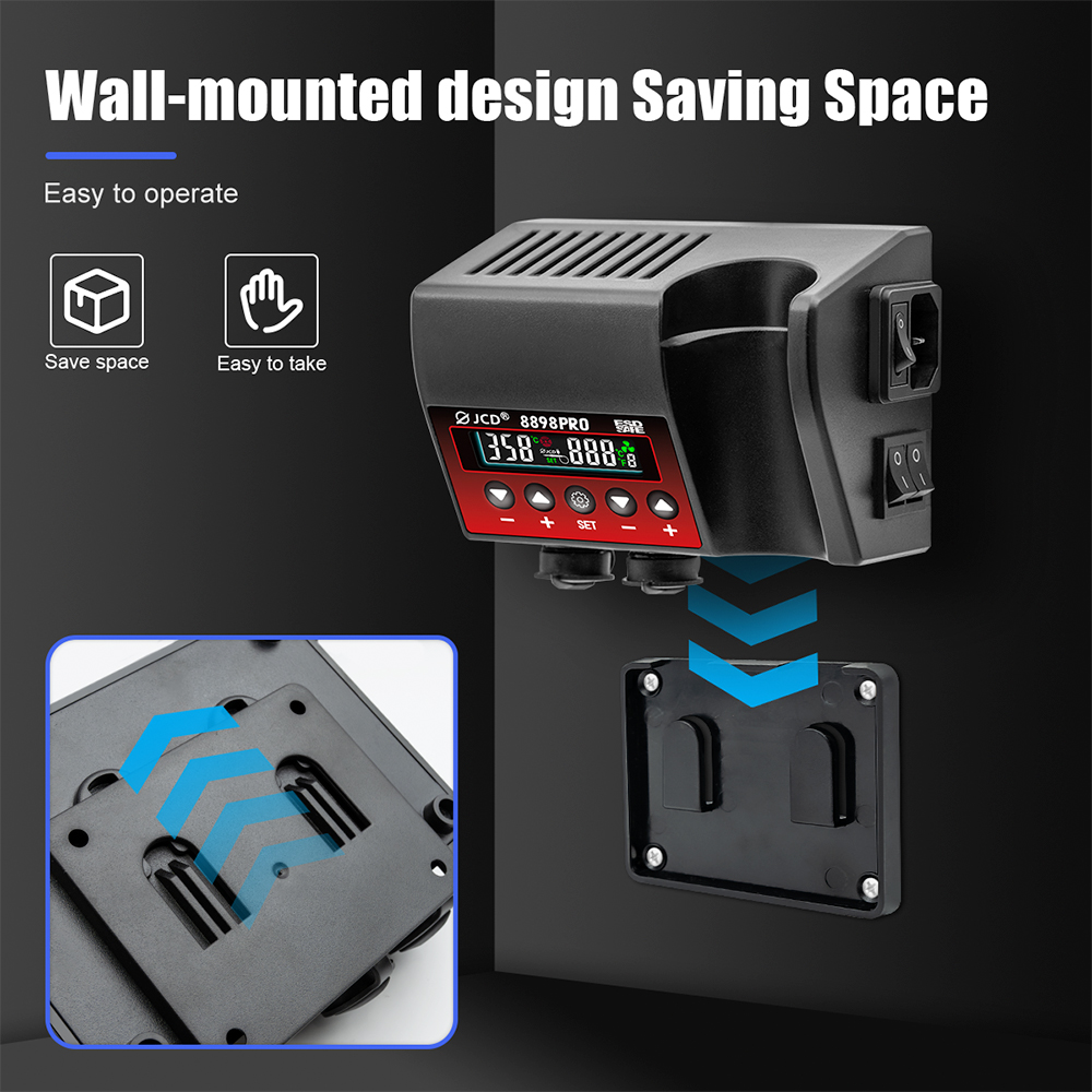 750 ワット SMD リワークはんだステーション 2 で  - 2 In 1 Soldering Rework Station 750W のレビューと価格