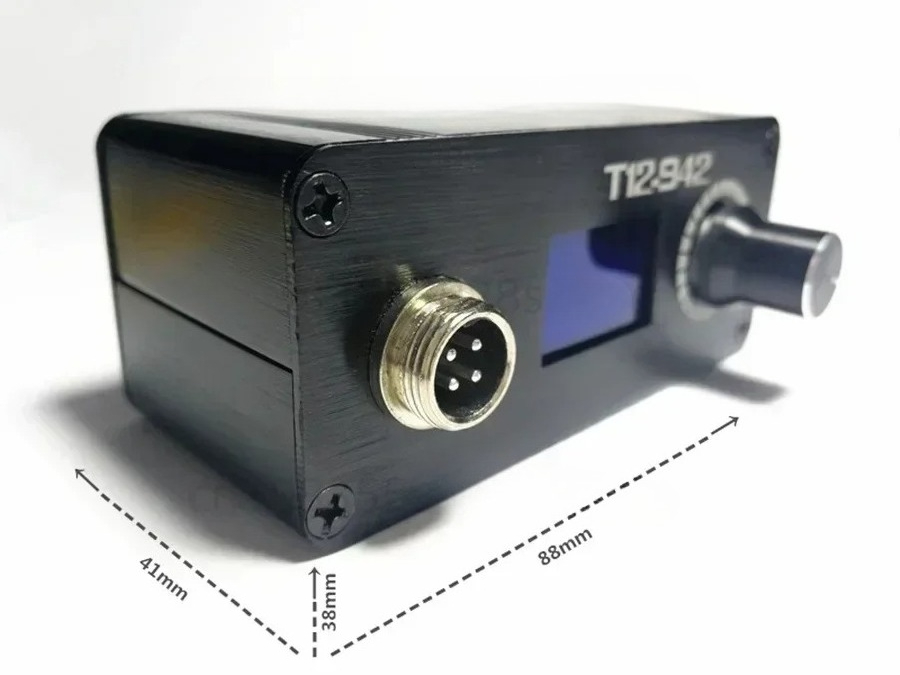 ミニ T12 STC OLED デジタルはんだ付けステーショ - T12 Soldering Station Oled のレビューと価格