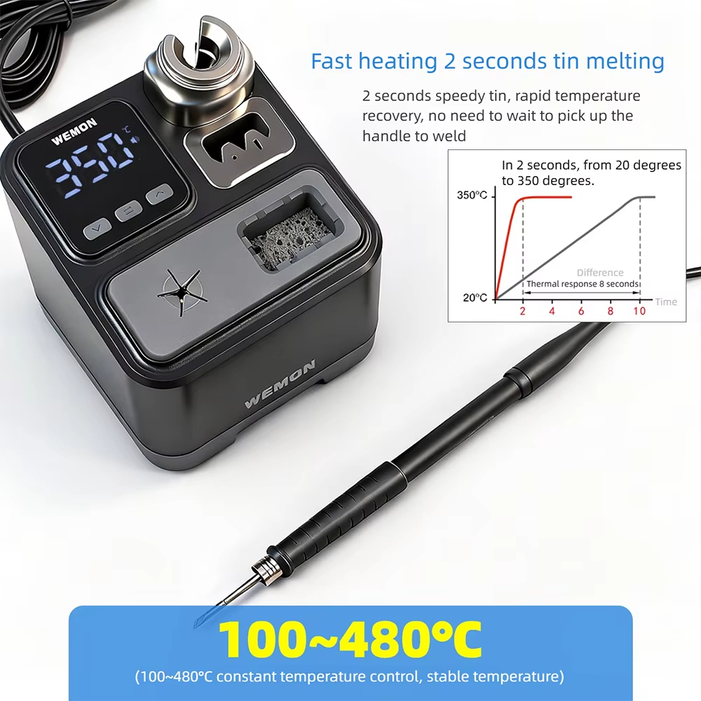 WEMON K21A T210 はんだ付けステーション 10 - C210 Precision Soldering Station のレビューと価格