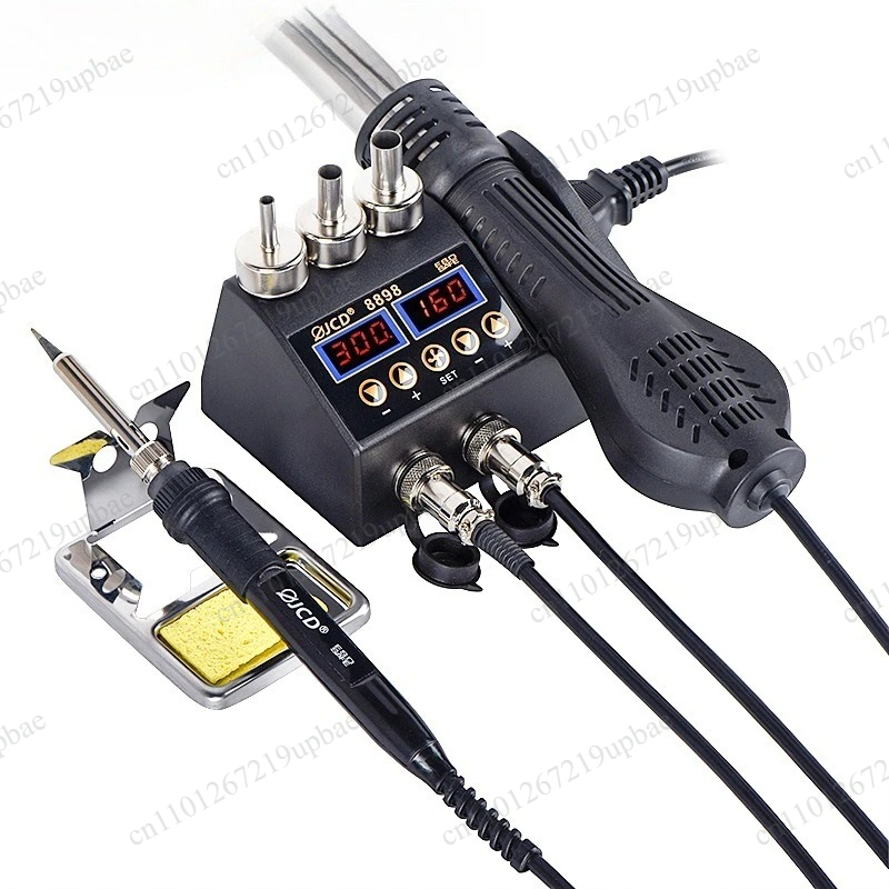 8898 2-in-1 750W LCDデジタルはんだ付けス - 2 In 1 Soldering Rework Station 750W のレビューと価格