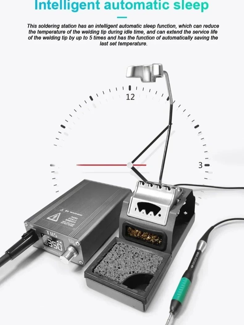 OSS T115 マイクロナノ電気はんだ付けステーション、C - C115 Nano Soldering Iron Station のレビューと価格