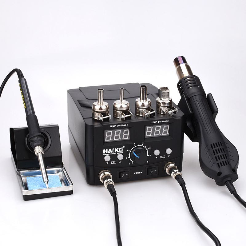 2 IN 1 750 ワット LED デジタルはんだステーシ - 2 In 1 Soldering Rework Station 750W のレビューと価格