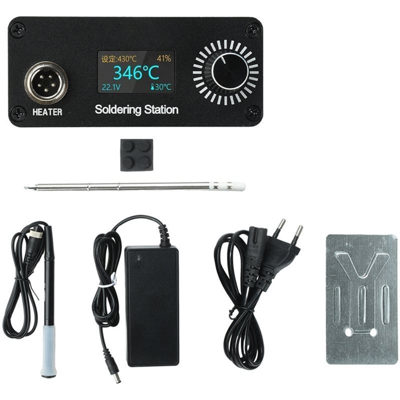 B23B T12 家庭用修理はんだ付けステーションポータブル - T12 Soldering Station Oled のレビューと価格