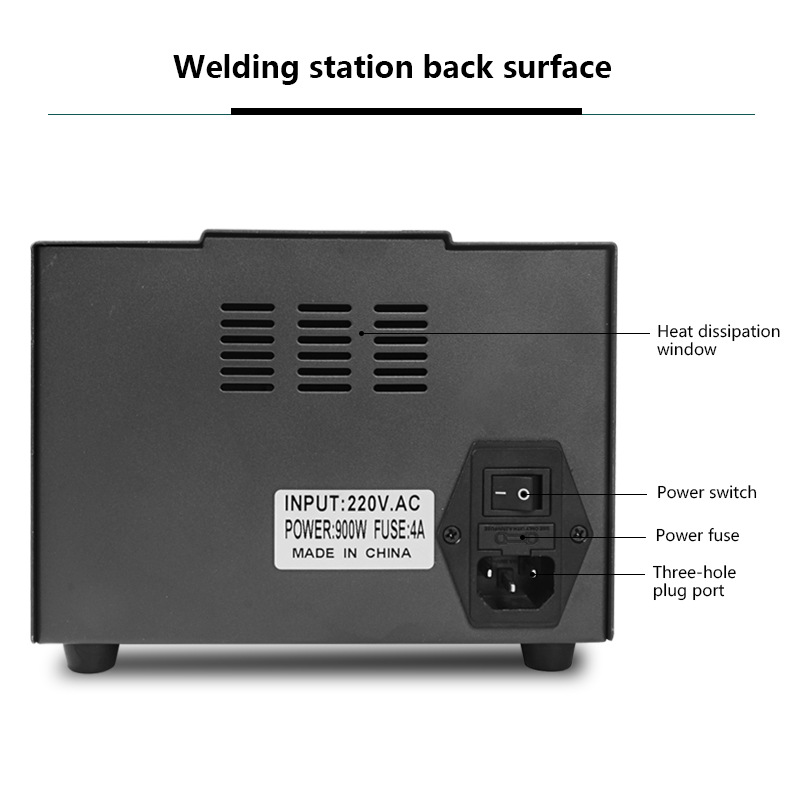 1000W220/110V 861DW ヒートガン鉛フリー熱 - Hot Air Rework Station 861Dw のレビューと価格