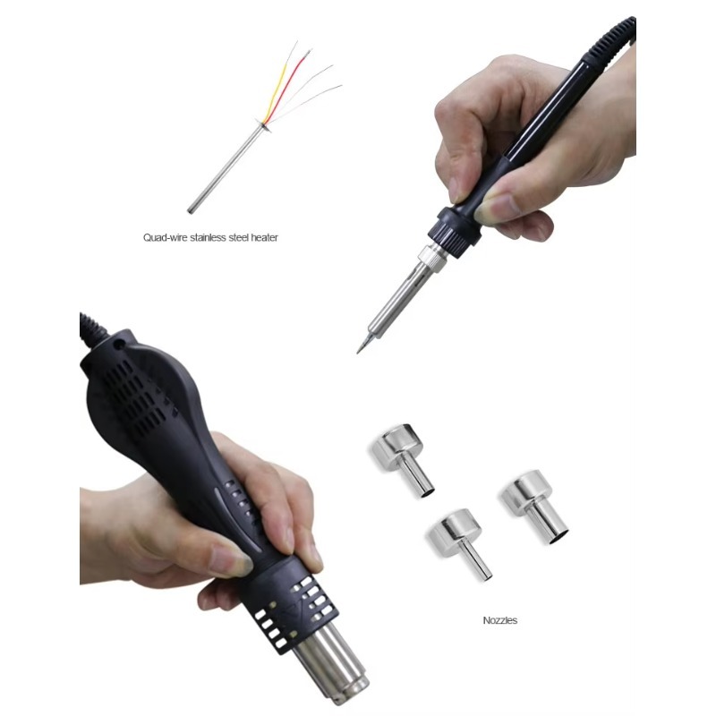 ATTEN AT8586 2 in 1 750W鉛フリー恒温 - 2 In 1 Soldering Rework Station 750W のレビューと価格