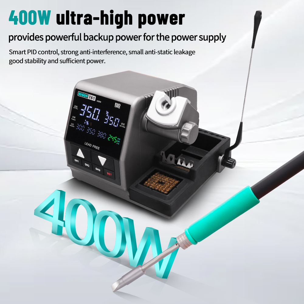 SUGON T61 はんだ付けステーション 400W対応 は - Infrared Bga Rework Station のレビューと価格