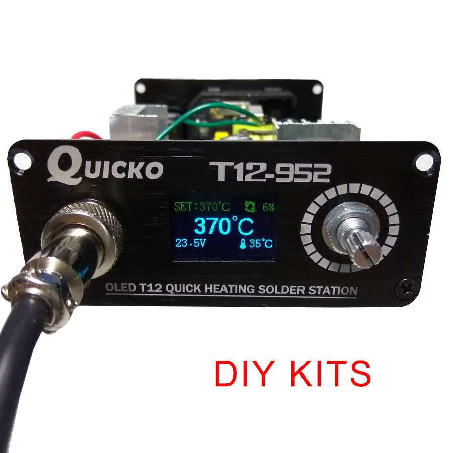 T12 STC-OLED はんだステーションアイロン DIY - T12 Soldering Station Oled のレビューと価格
